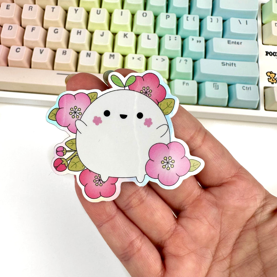 Die Cut Sticker - Cherry Blossom Konnie