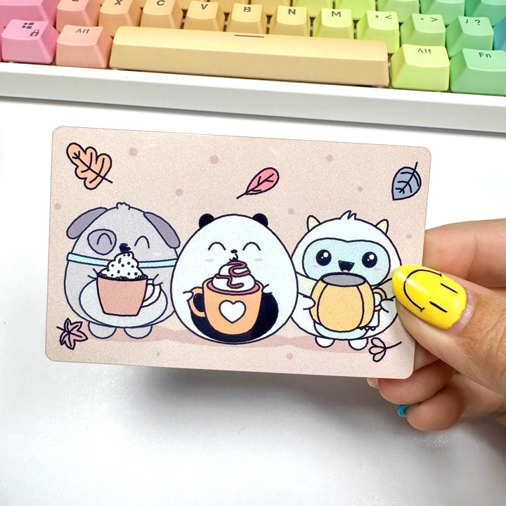 Metal Washi Card - Spice Girl