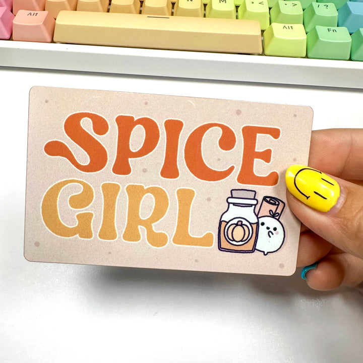 Metal Washi Card - Spice Girl