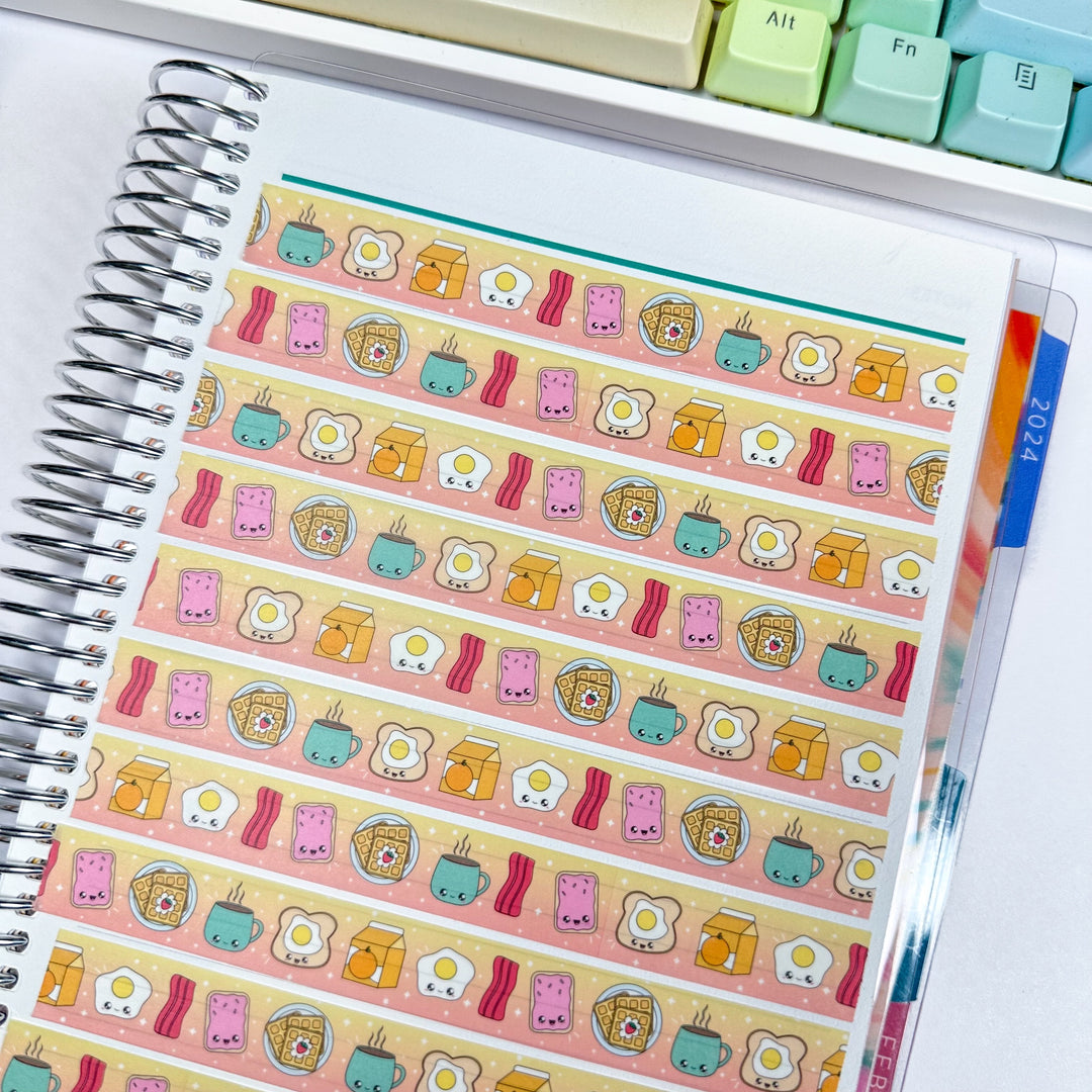 Kawaii Breakfast Club Tape 15mm x 10m
