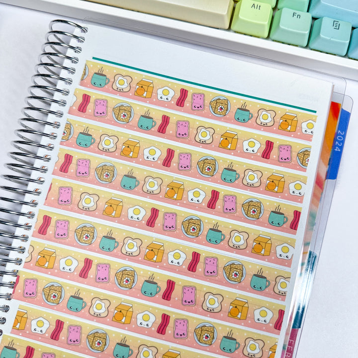 Kawaii Breakfast Club Tape 15mm x 10m