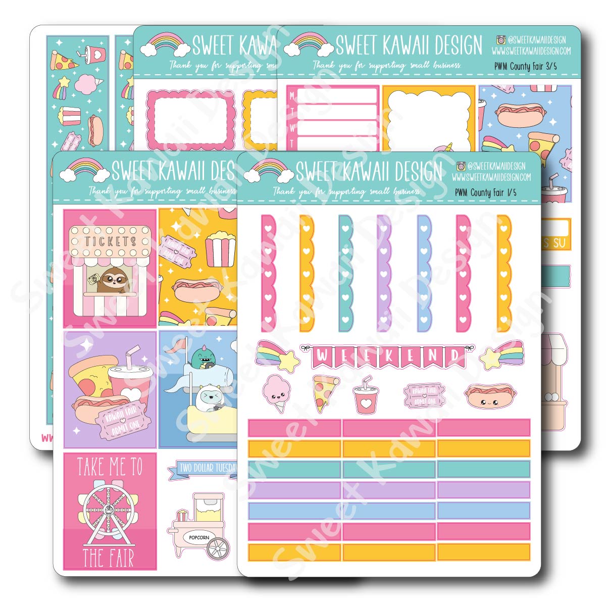 Weekly Kit  - County Fair HORIZONTAL