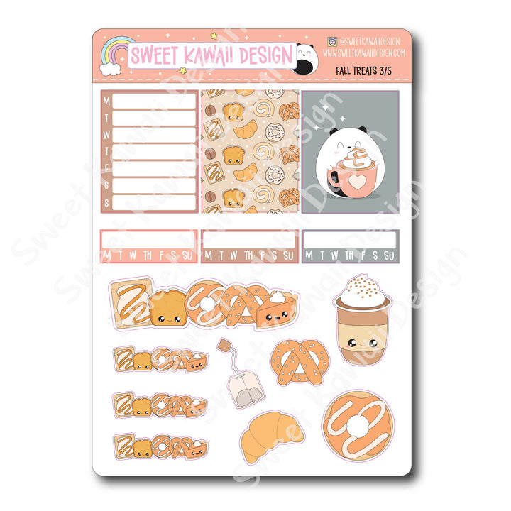 Weekly Kit - Fall Treats - SIZE OPTIONS AVAILABLE