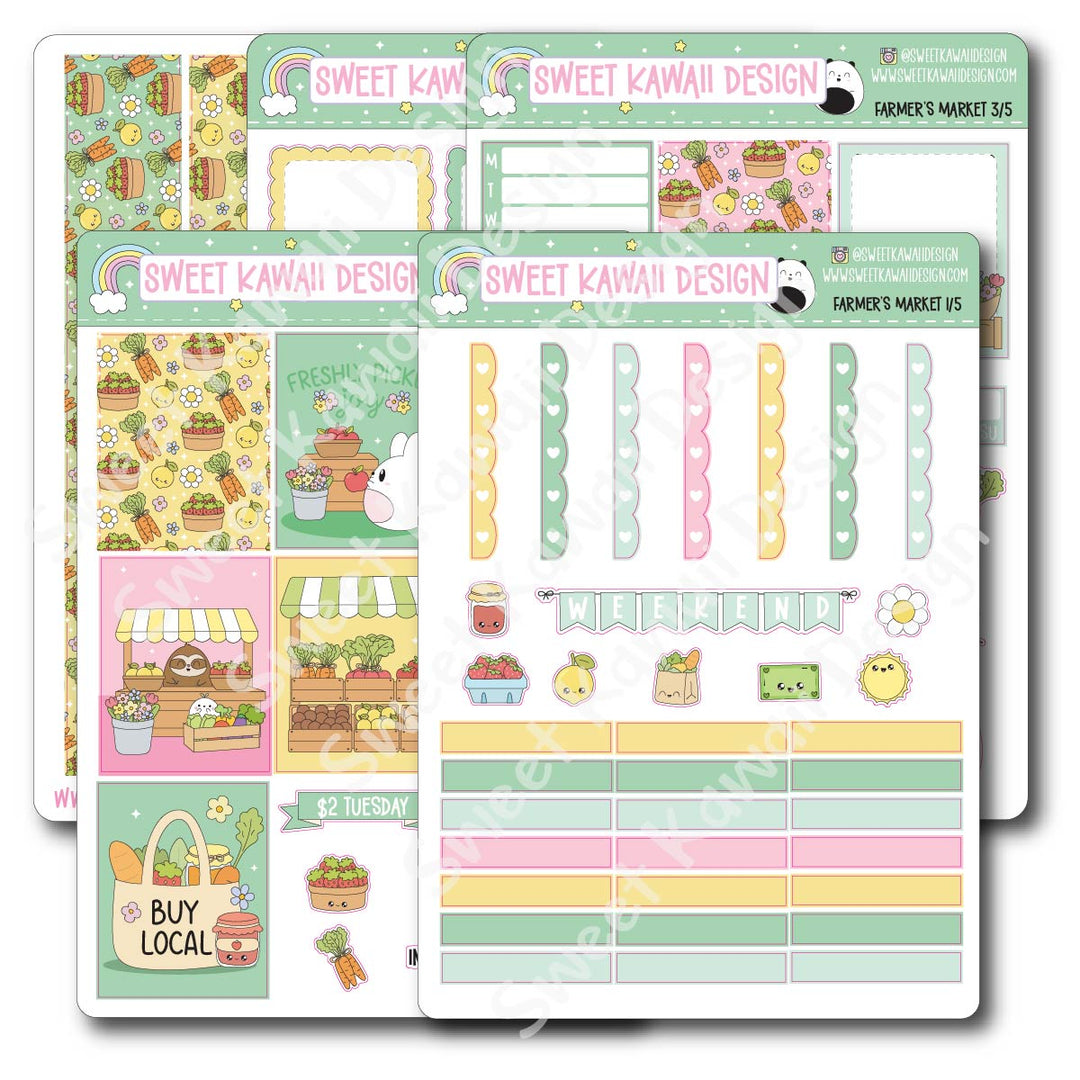 Weekly Kit - Farmer's Market - SIZE OPTIONS AVAILABLE