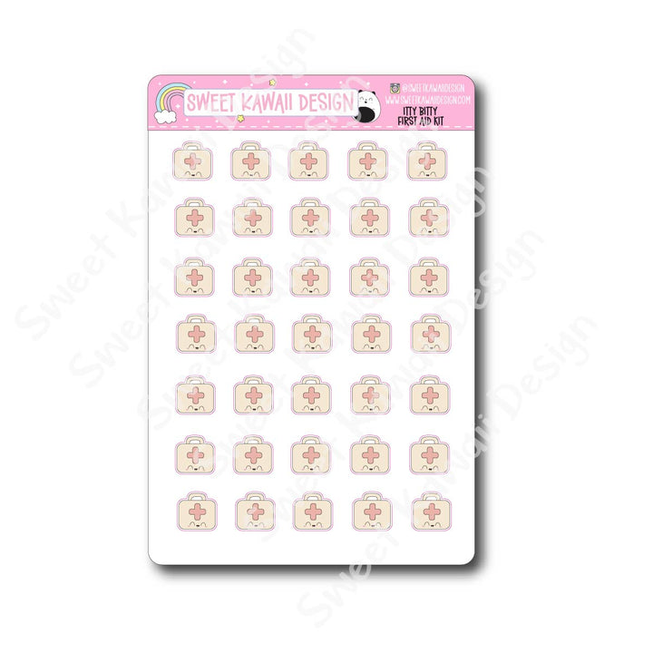 Kawaii First Aid Kit Stickers
