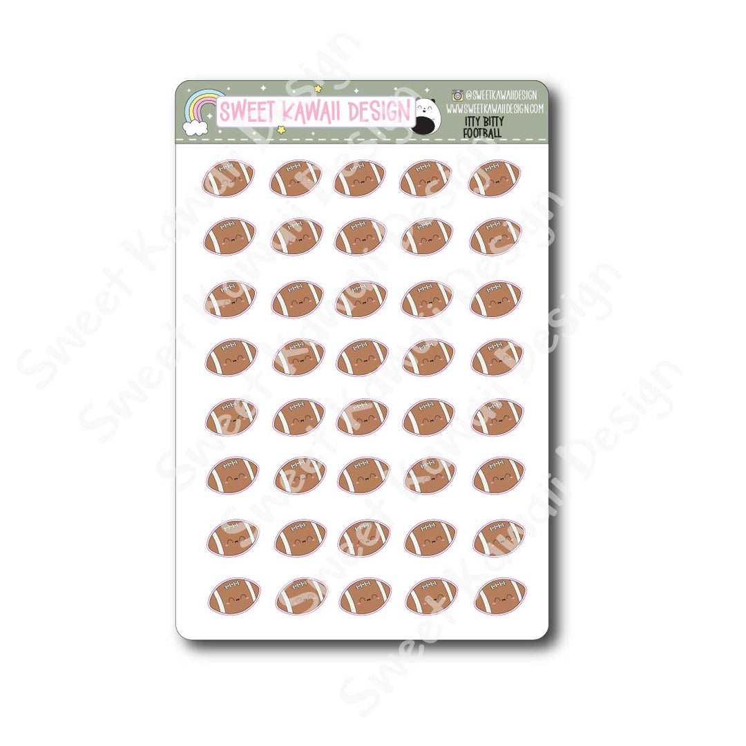 Kawaii Football Stickers