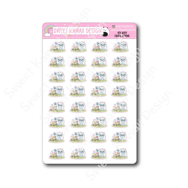Kawaii Frank Stickers - Spring