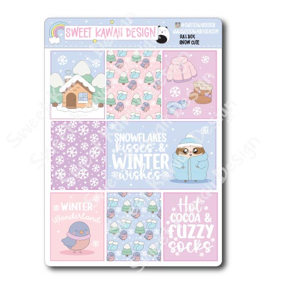 Two Dollar Basics - Snow Cute - Options Available