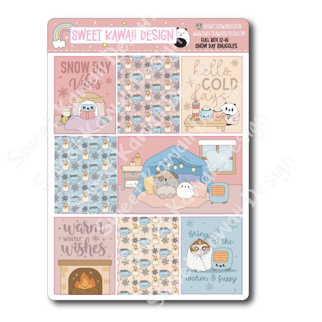 Two Dollar Basics - Snow Day Snuggles - Options Available