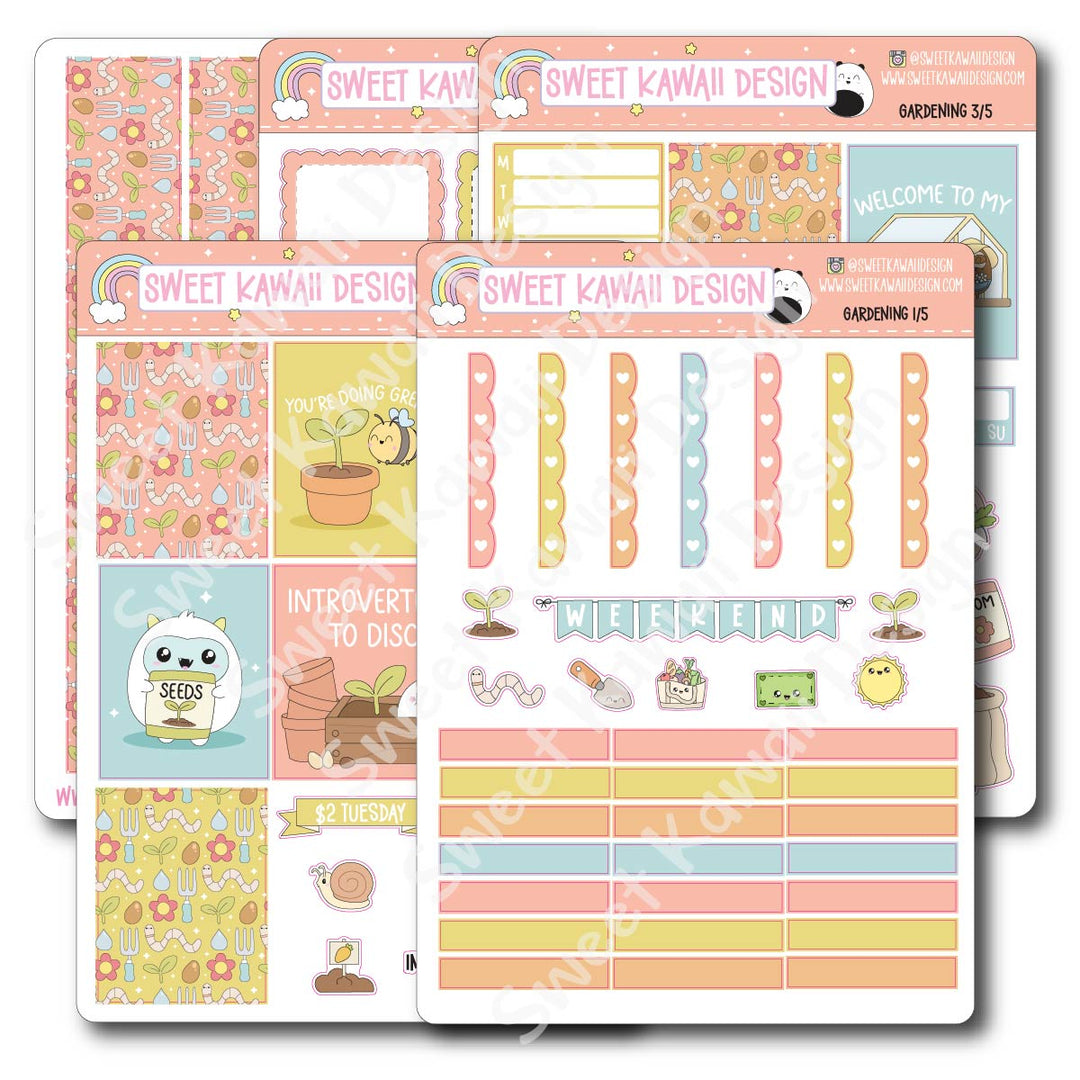 Weekly Kit - Gardening - SIZE OPTIONS AVAILABLE