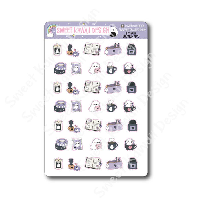 Kawaii Ghosted Deco Mix Stickers