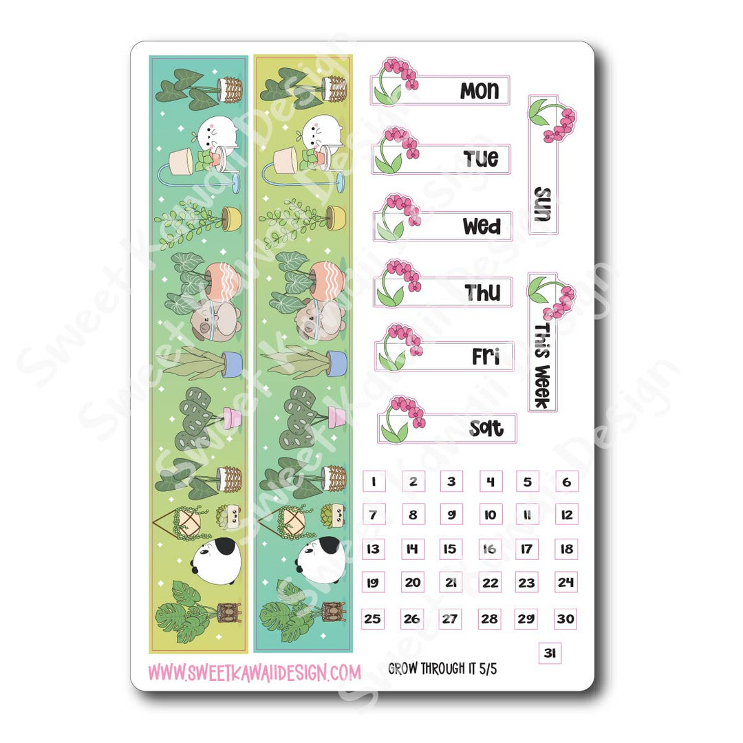 Weekly Kit - Grow Through It - SIZE OPTIONS AVAILABLE