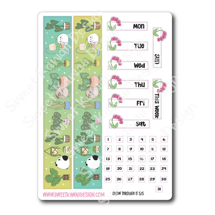 Weekly Kit - Grow Through It - SIZE OPTIONS AVAILABLE