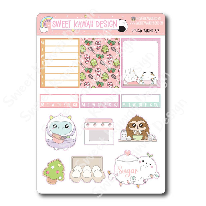 Weekly Kit - Holiday Baking - SIZE OPTIONS AVAILABLE