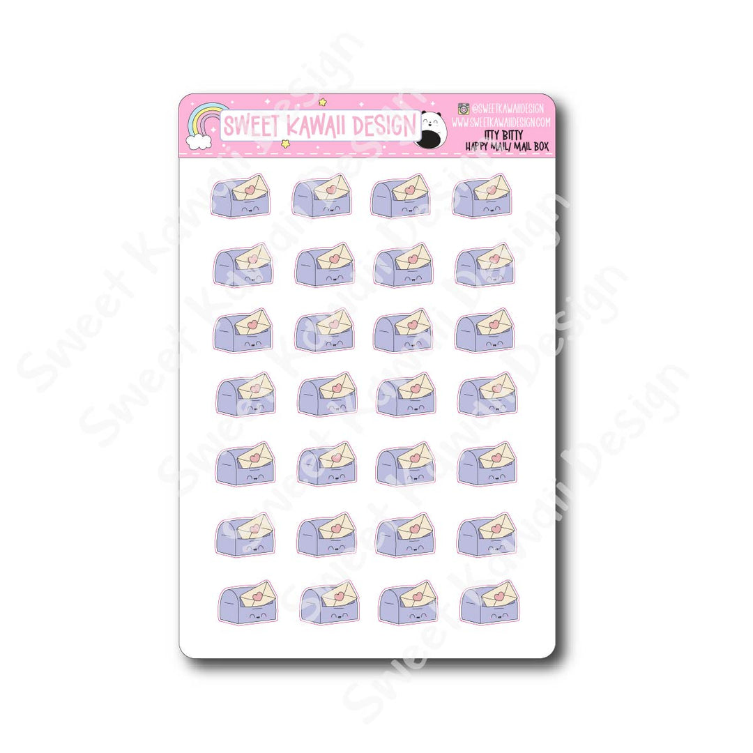 Kawaii Happy Mail -  Mail Box Stickers