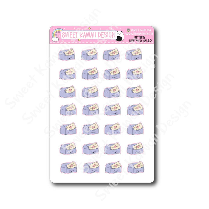 Kawaii Happy Mail -  Mail Box Stickers
