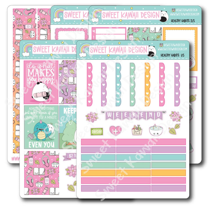 Weekly Kit - Healthy Habits - SIZE OPTIONS AVAILABLE