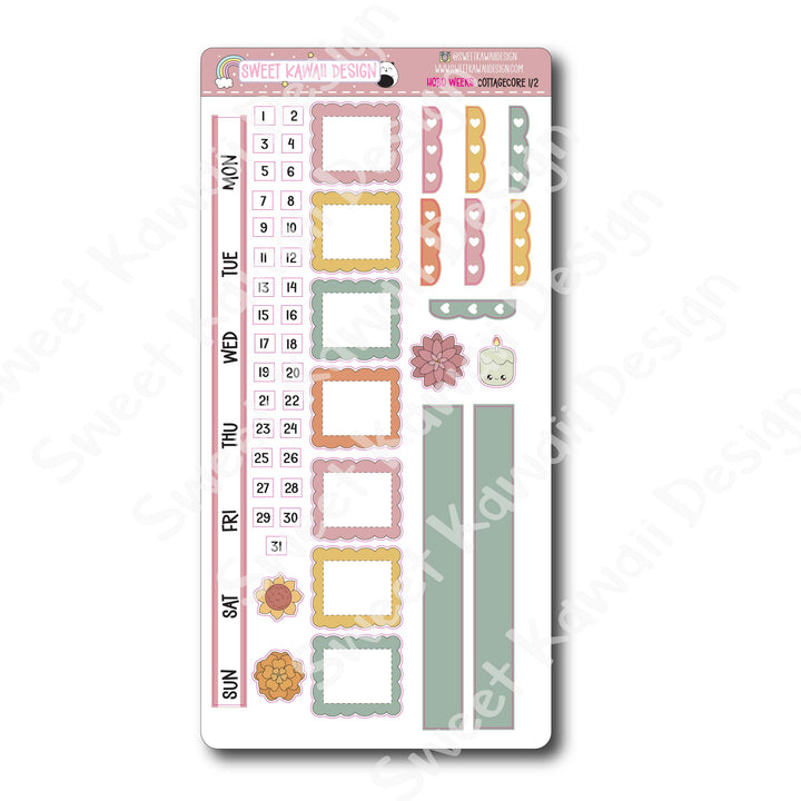 Weekly Kit - Cottagecore - SIZE OPTIONS AVAILABLE