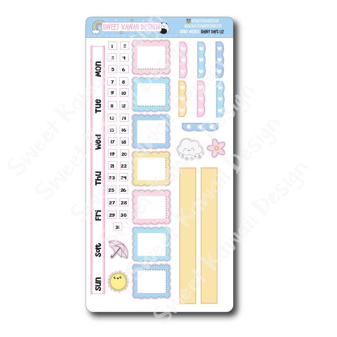 Weekly Kit - Rainy Days - SIZE OPTIONS AVAILABLE