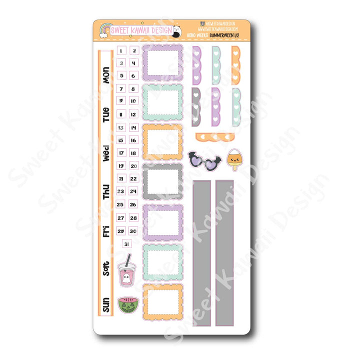 Weekly Kit - Summerween - SIZE OPTIONS AVAILABLE