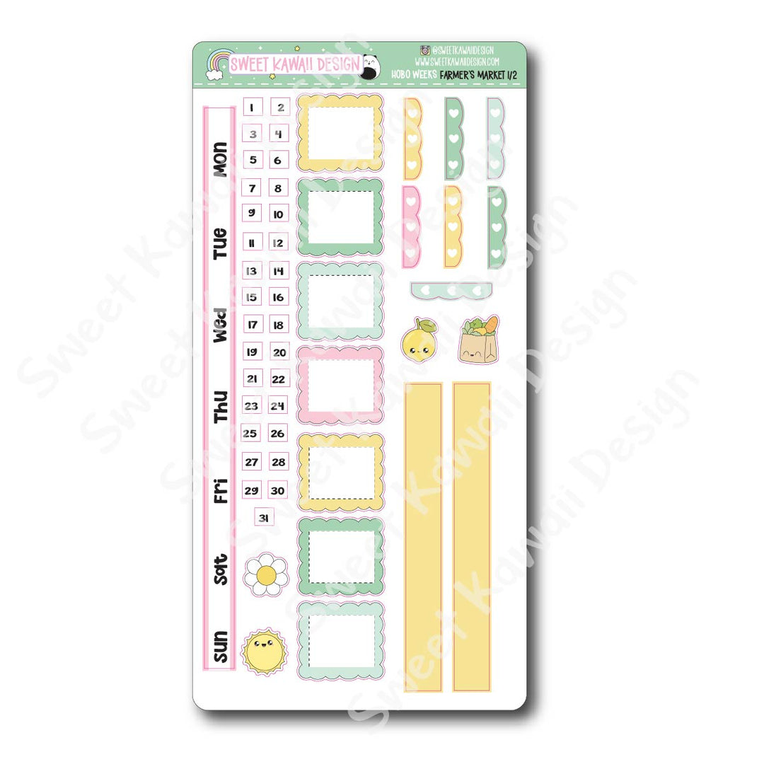 Weekly Kit - Farmer's Market - SIZE OPTIONS AVAILABLE