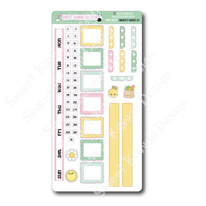 Weekly Kit - Farmer's Market - SIZE OPTIONS AVAILABLE