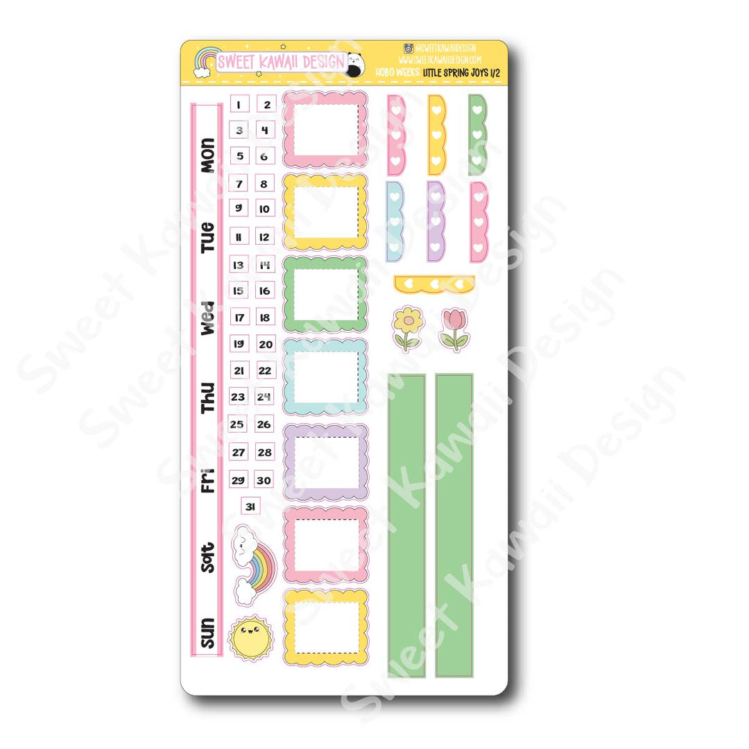 Weekly Kit - Little Spring Joys - SIZE OPTIONS AVAILABLE