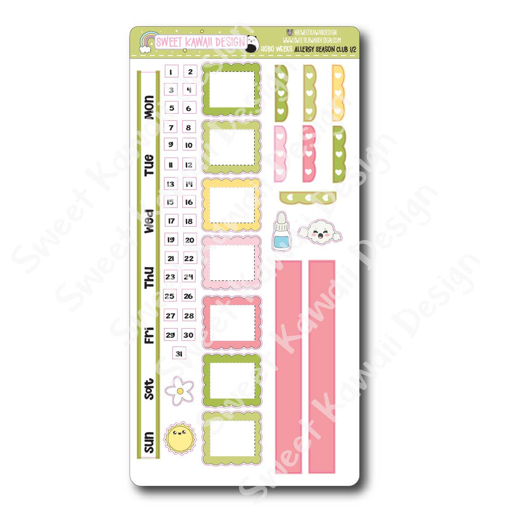 Weekly Kit - Allergy Season Club - SIZE OPTIONS AVAILABLE