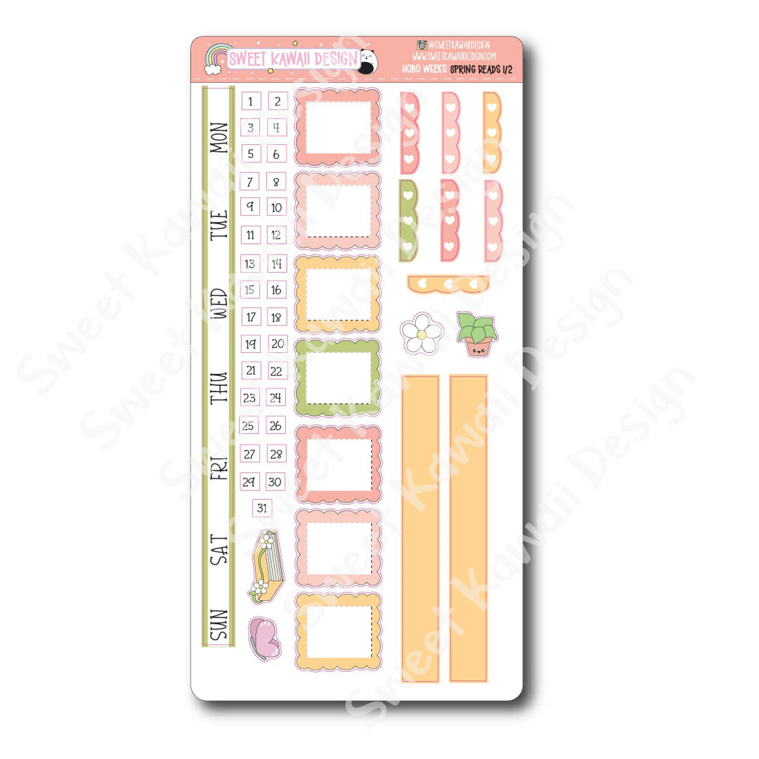 Weekly Kit - Spring Reads - SIZE OPTIONS AVAILABLE