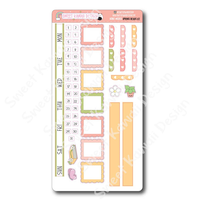 Weekly Kit - Spring Reads - SIZE OPTIONS AVAILABLE