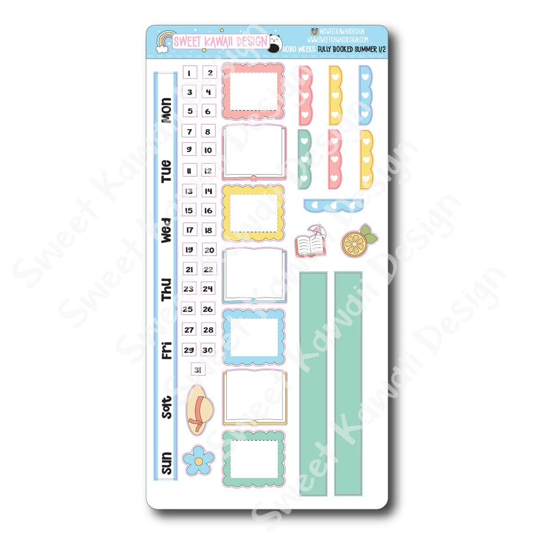 Weekly Kit - Fully Booked Summer- SIZE OPTIONS AVAILABLE