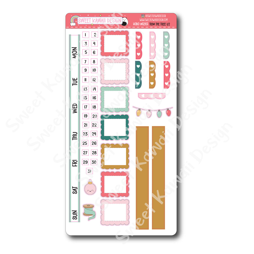 Weekly Kit - Trim the Tree - SIZE OPTIONS AVAILABLE