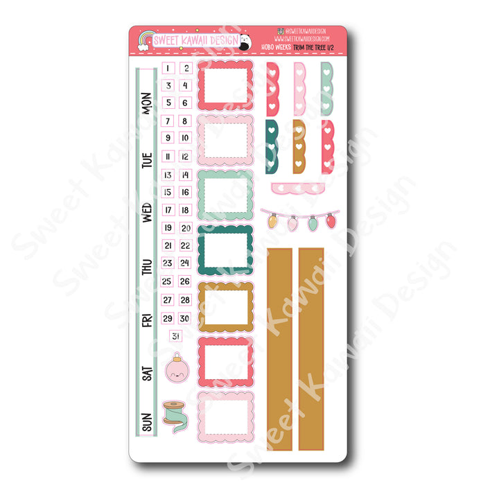 Weekly Kit - Trim the Tree - SIZE OPTIONS AVAILABLE