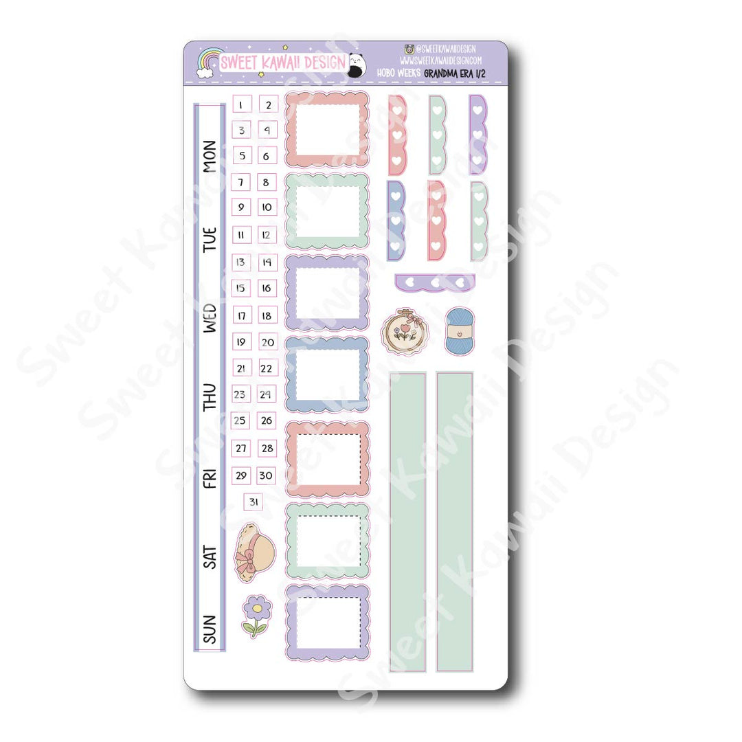 Weekly Kit - Grandma Era - SIZE OPTIONS AVAILABLE