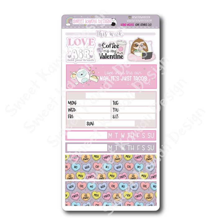 Weekly Kit - Love Stinks - SIZE OPTIONS AVAILABLE