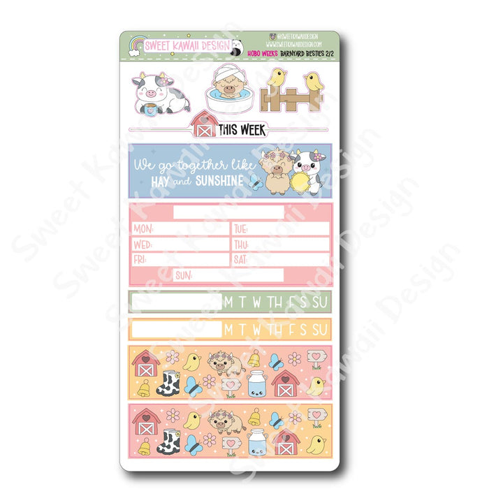 Weekly Kit - Barnyard Besties - SIZE OPTIONS AVAILABLE