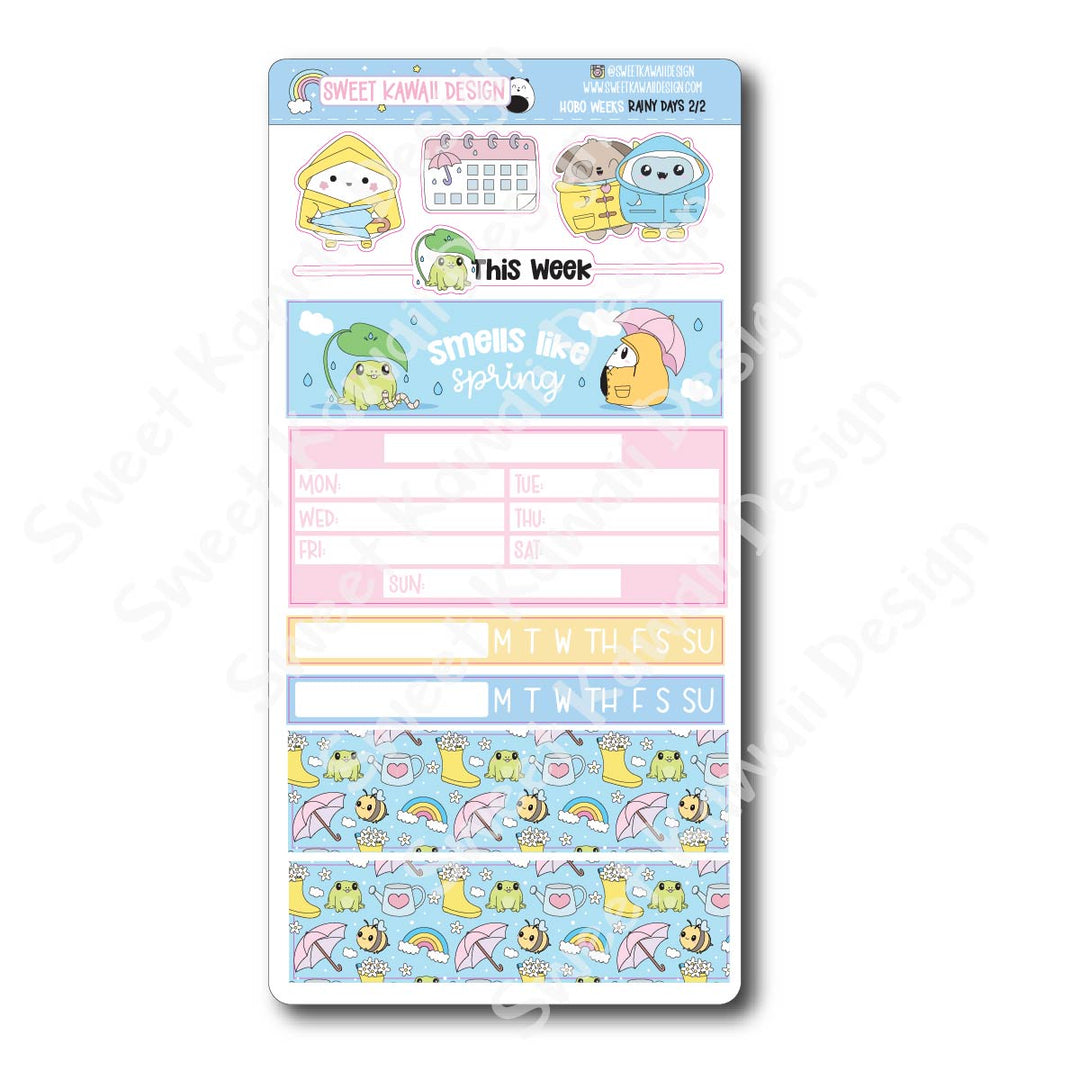 Weekly Kit - Rainy Days - SIZE OPTIONS AVAILABLE