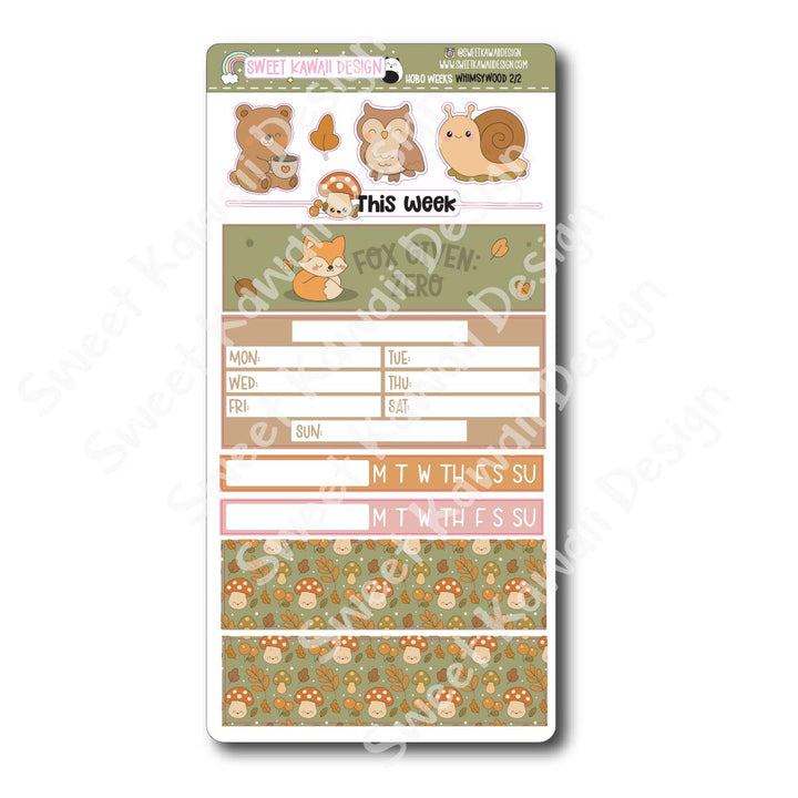 Weekly Kit - Whimsywood - SIZE OPTIONS AVAILABLE