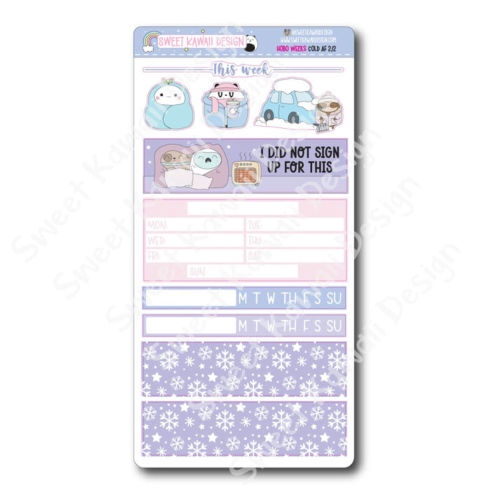 Weekly Kit - Cold AF - SIZE OPTIONS AVAILABLE