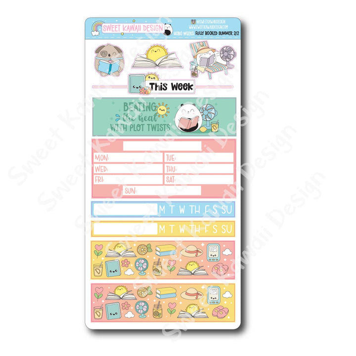 Weekly Kit - Fully Booked Summer- SIZE OPTIONS AVAILABLE