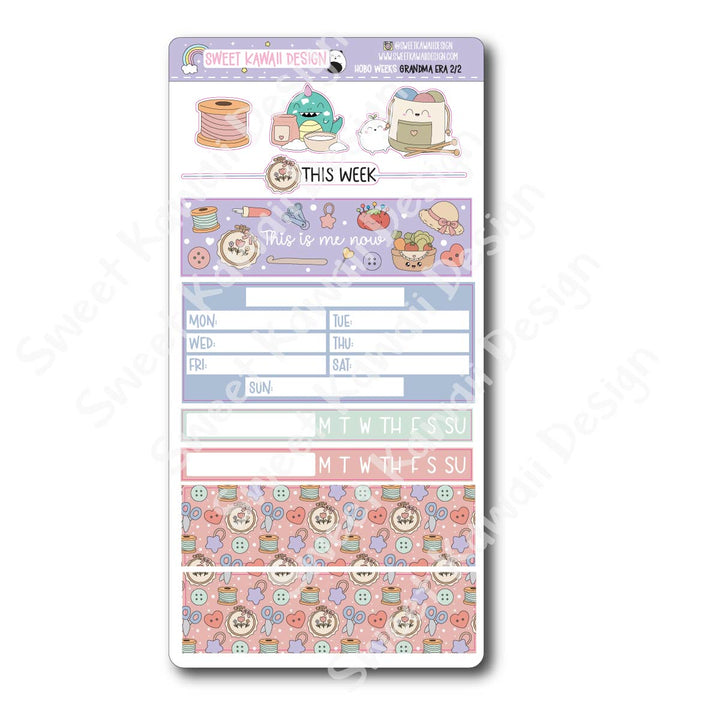 Weekly Kit - Grandma Era - SIZE OPTIONS AVAILABLE
