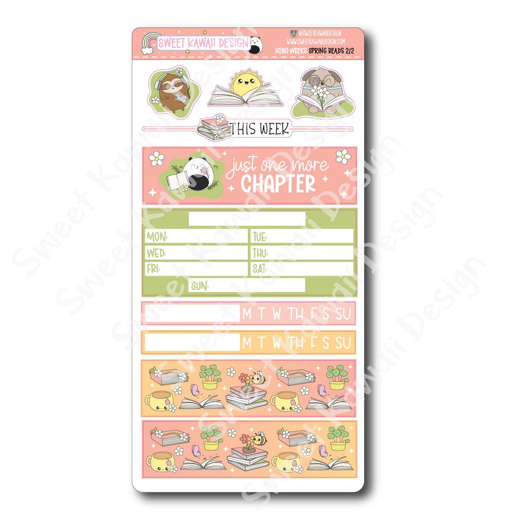 Weekly Kit - Spring Reads - SIZE OPTIONS AVAILABLE