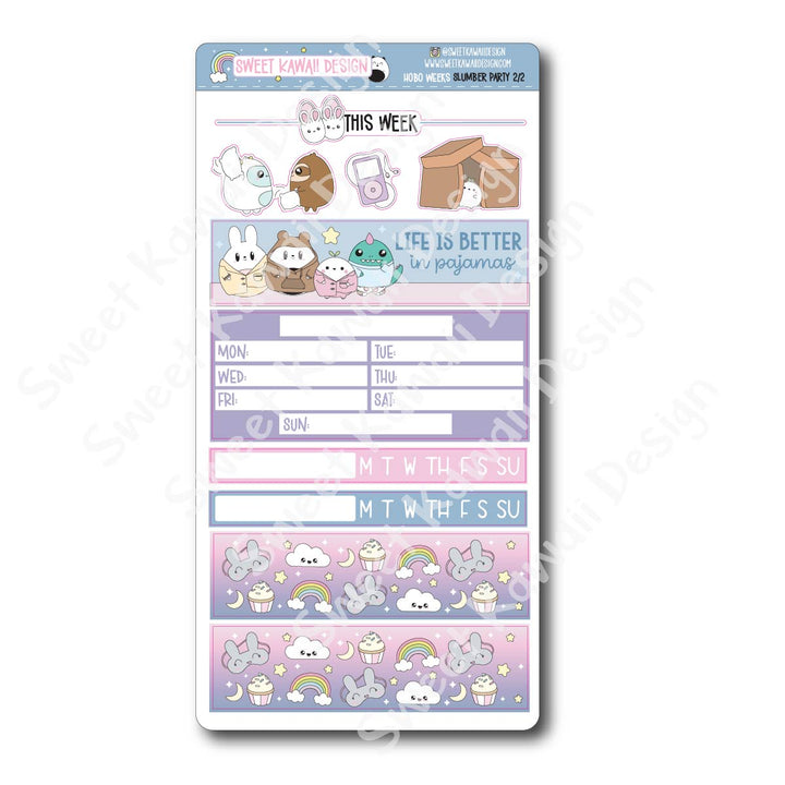 Weekly Kit - Slumber Party - SIZE OPTIONS AVAILABLE