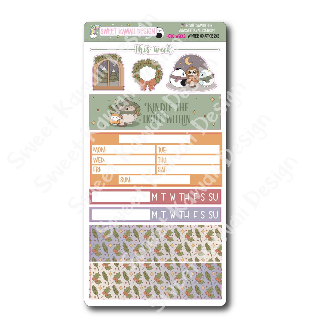 Weekly Kit - Winter Solstice - SIZE OPTIONS AVAILABLE