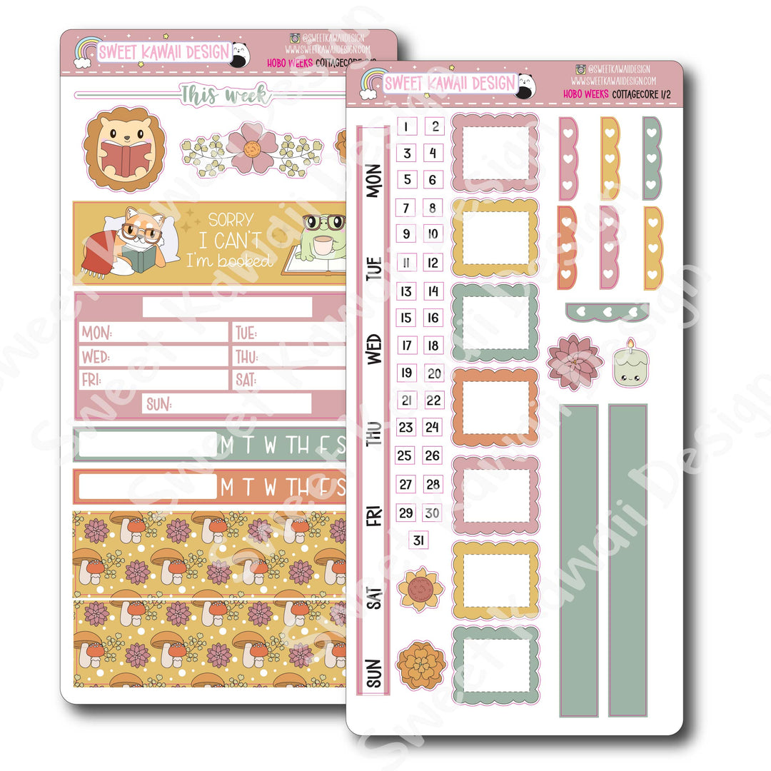 Weekly Kit - Cottagecore - SIZE OPTIONS AVAILABLE