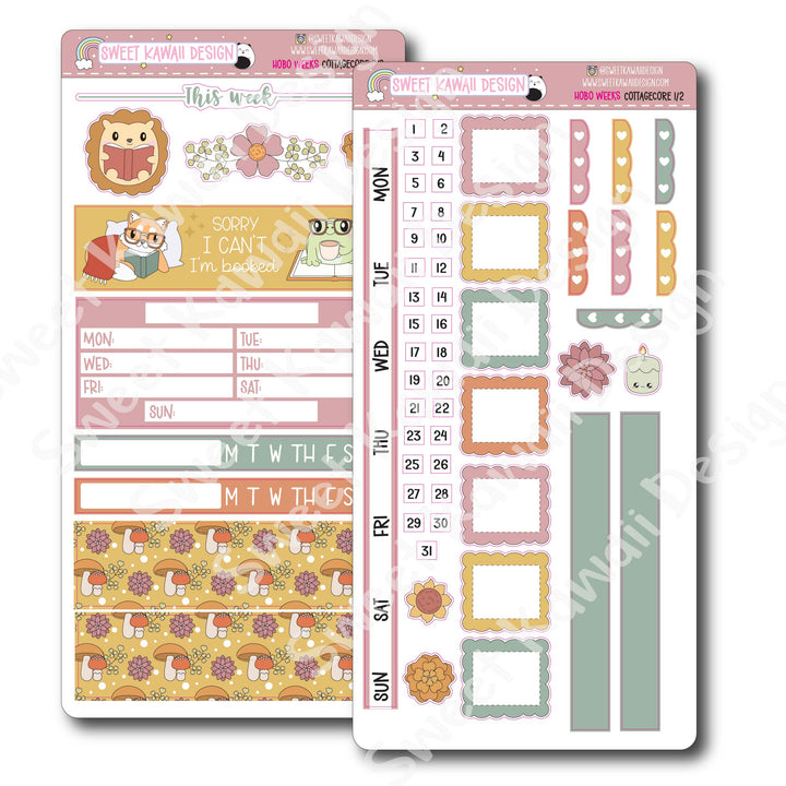 Weekly Kit - Cottagecore - SIZE OPTIONS AVAILABLE