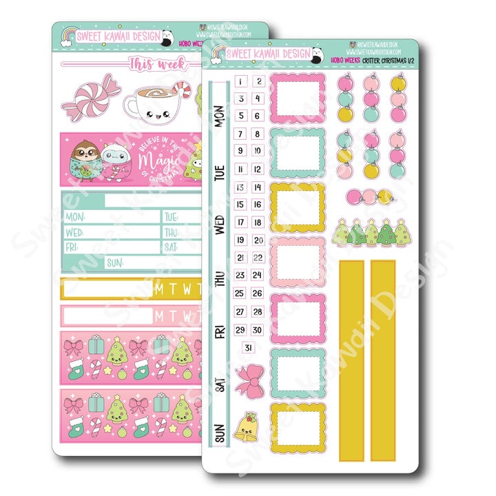 Weekly Kit - Critter Christmas - SIZE OPTIONS AVAILABLE