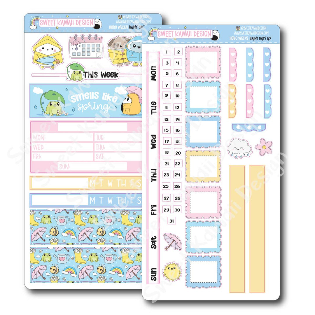Weekly Kit - Rainy Days - SIZE OPTIONS AVAILABLE