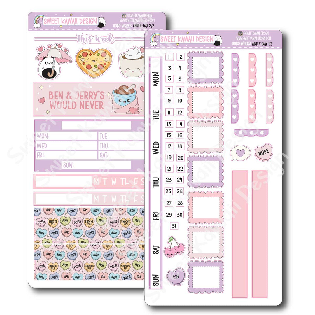 Weekly Kit - Anti V-Day - SIZE OPTIONS AVAILABLE