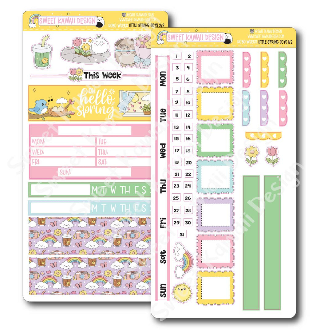 Weekly Kit - Little Spring Joys - SIZE OPTIONS AVAILABLE
